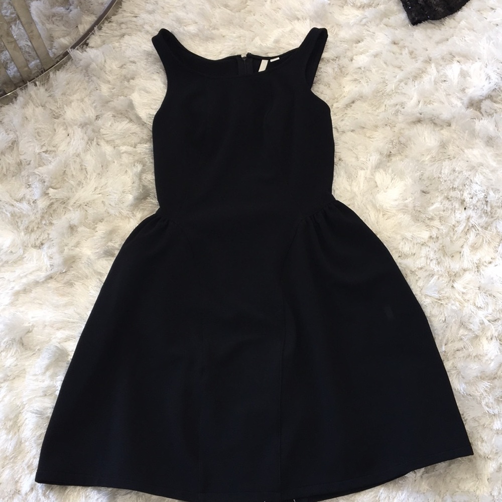 Black tight dress